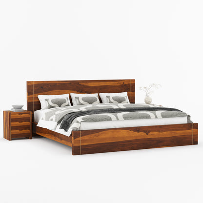 Branson Solid Wood Bedroom Collection with Brass Inlay Detailing