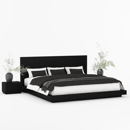 Kingston Modern Solid Wood Platform Bed