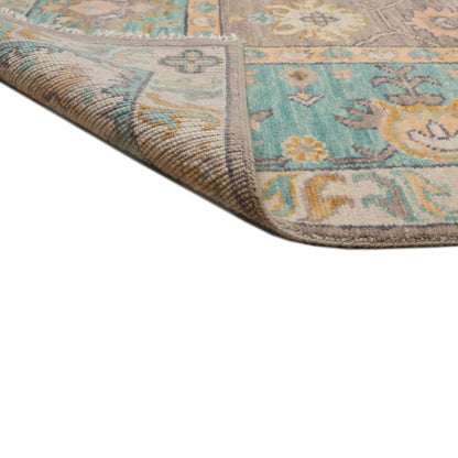 Savannah Hand-Knotted Wool Oushak Rug
