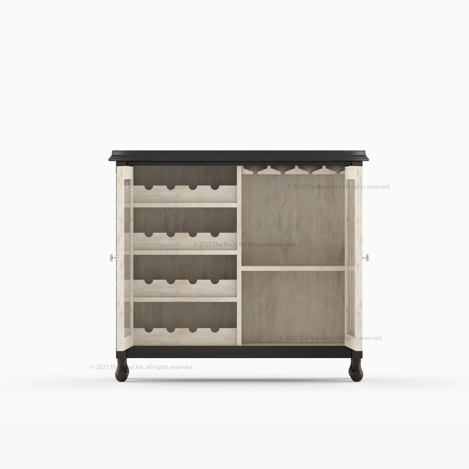 Bremerton Solid Wood Wine Bar Cabinet