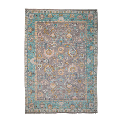 Savannah Hand-Knotted Wool Oushak Rug