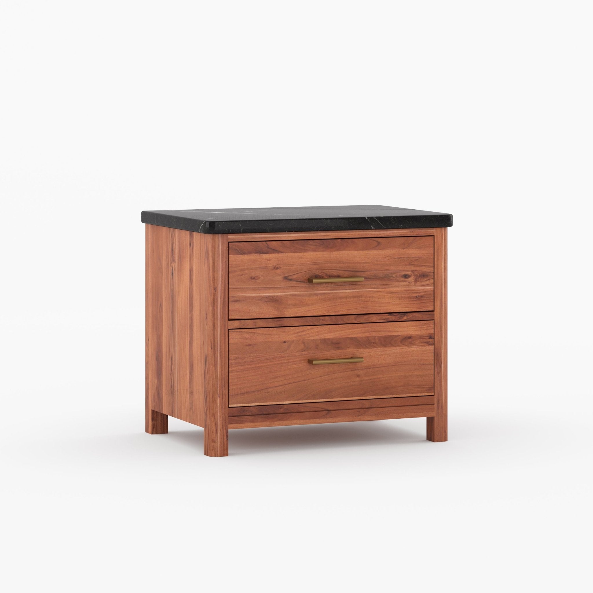 Sebring Prestige Nightstand with Stone-Top