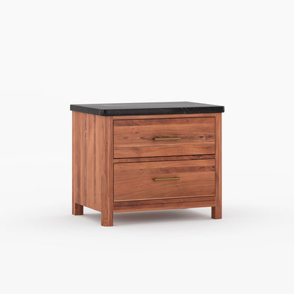 Sebring Prestige Nightstand with Stone-Top