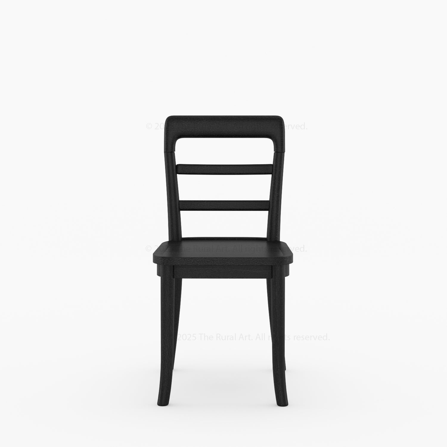 Manhattan Solid Wood Dining Chair with Ladder Back Support