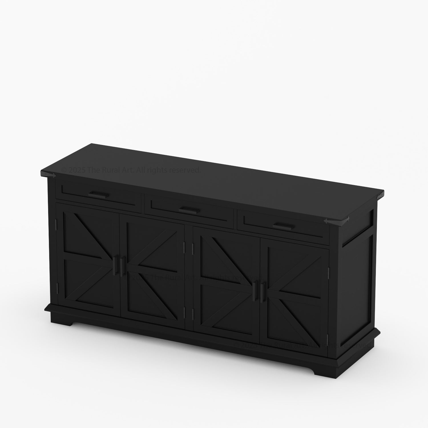 Lincoln Estate Cross-Panel Wine Bar Cabinet