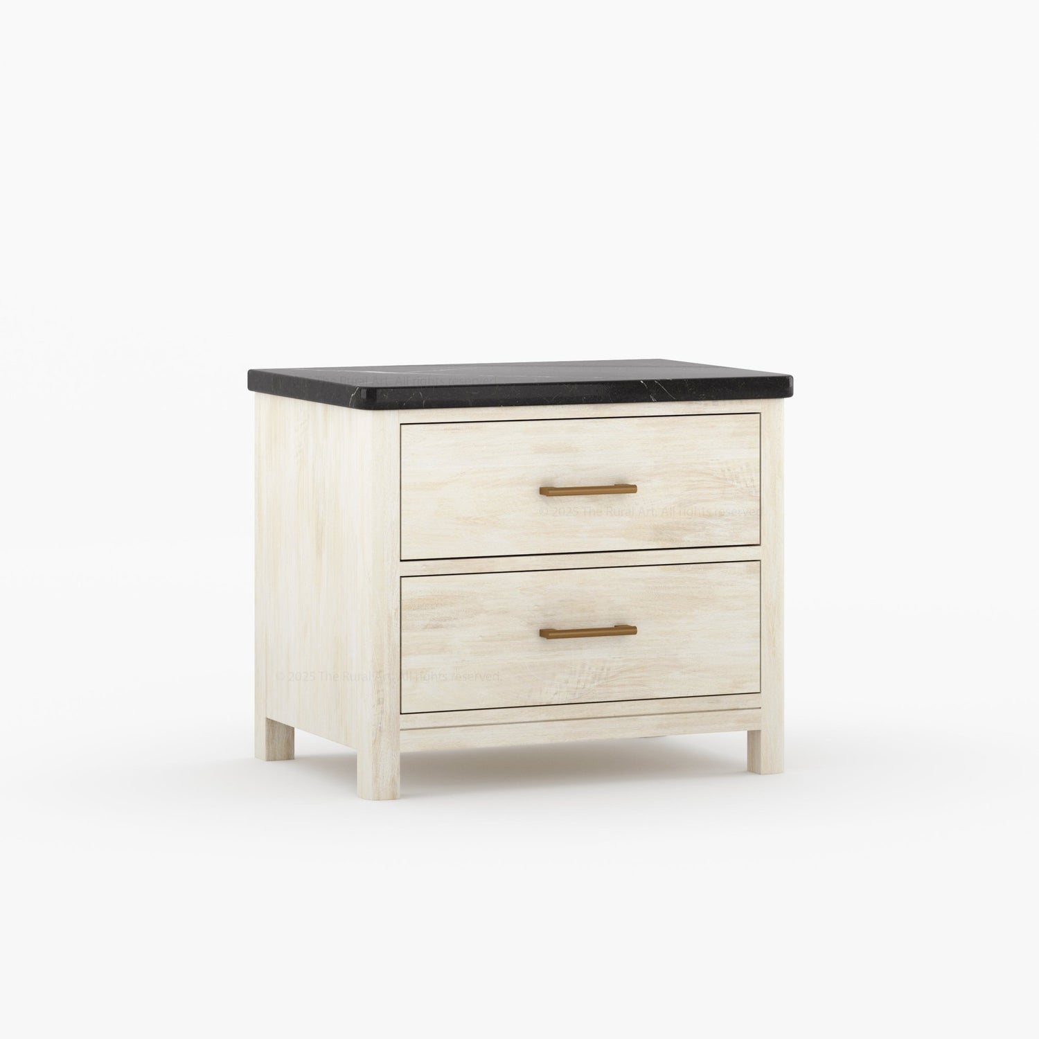 Sebring Prestige Nightstand with Stone-Top