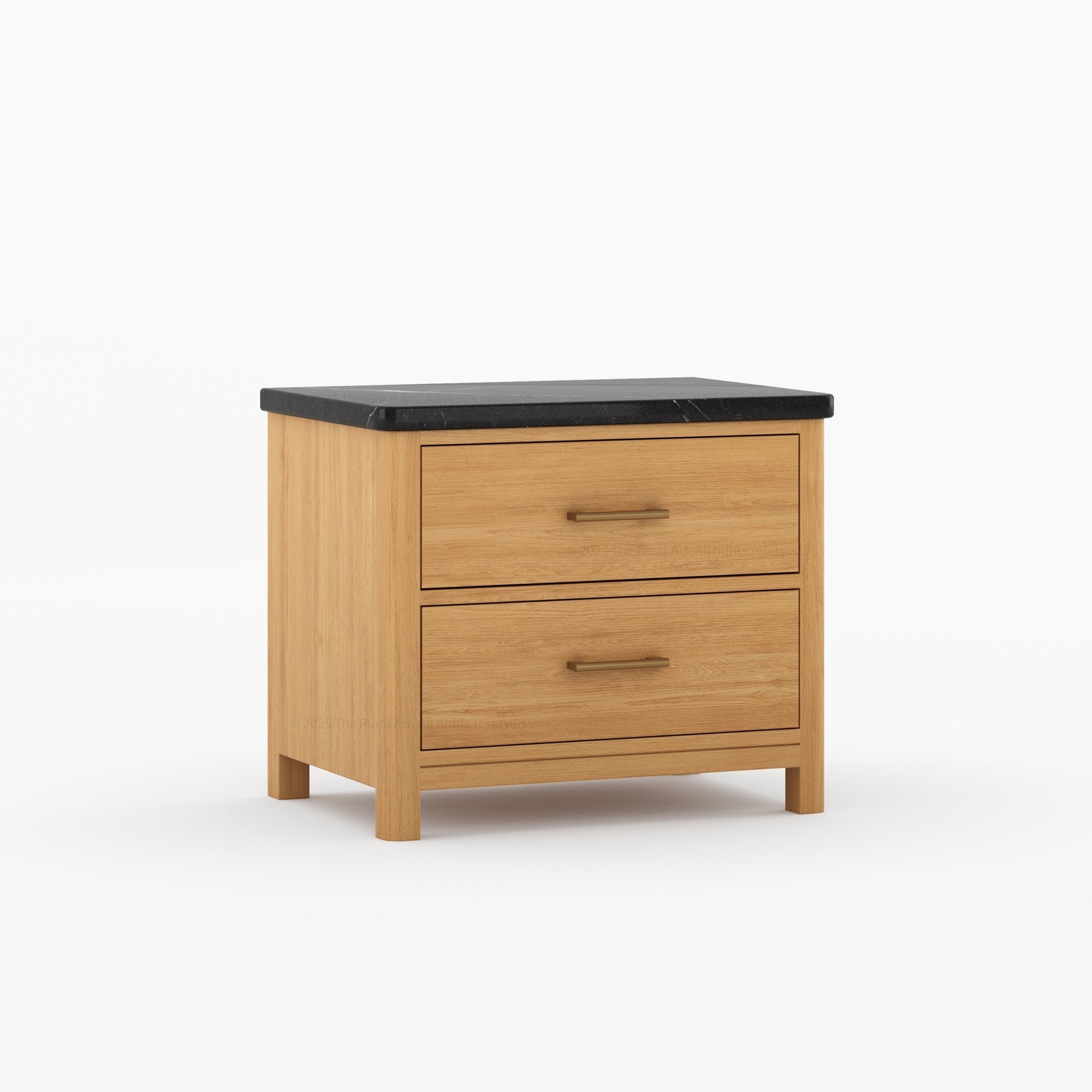 Sebring Prestige Nightstand with Stone-Top