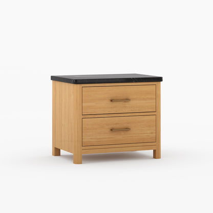 Sebring Prestige Nightstand with Stone-Top