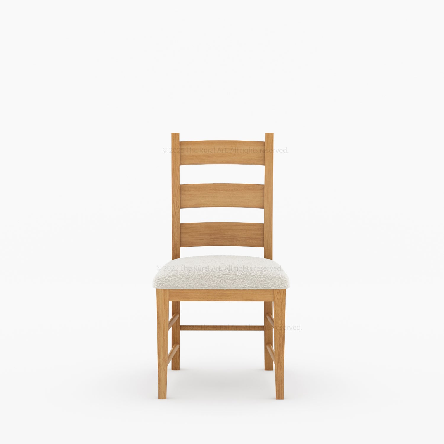 Goldfield Classic Solid Wood Dining Table &amp; Ladder Back Chair Set