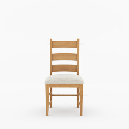 Goldfield Classic Solid Wood Dining Table &amp; Ladder Back Chair Set