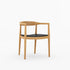Lexington Wooden chair with Leather seat