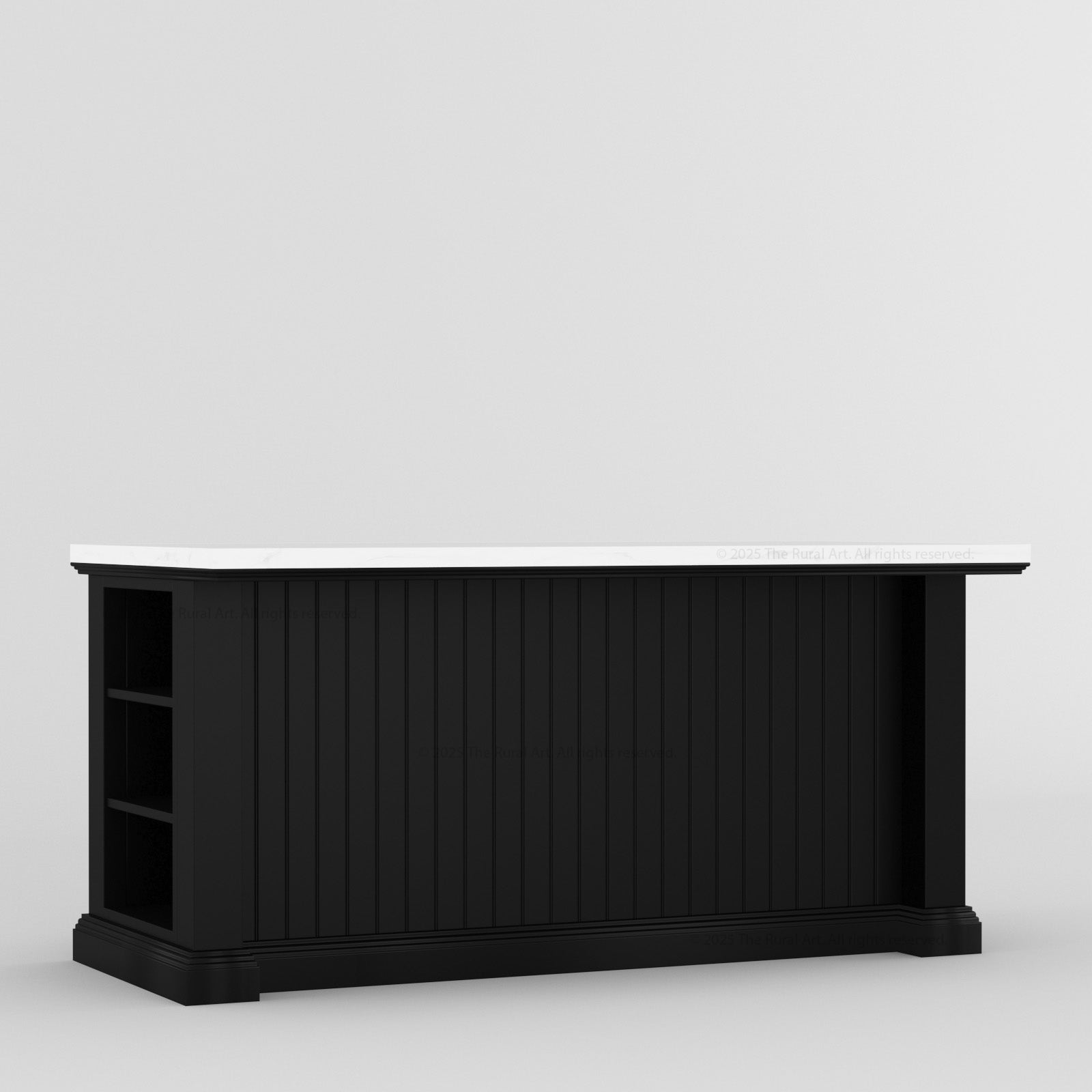 Chester Solid Wood Panelled Kitchen Island