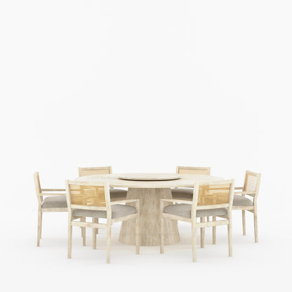 Salisbury Round Dining Table and Chair Set