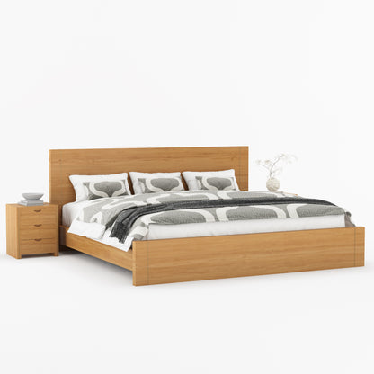 Branson Solid Wood Bedroom Collection with Brass Inlay Detailing