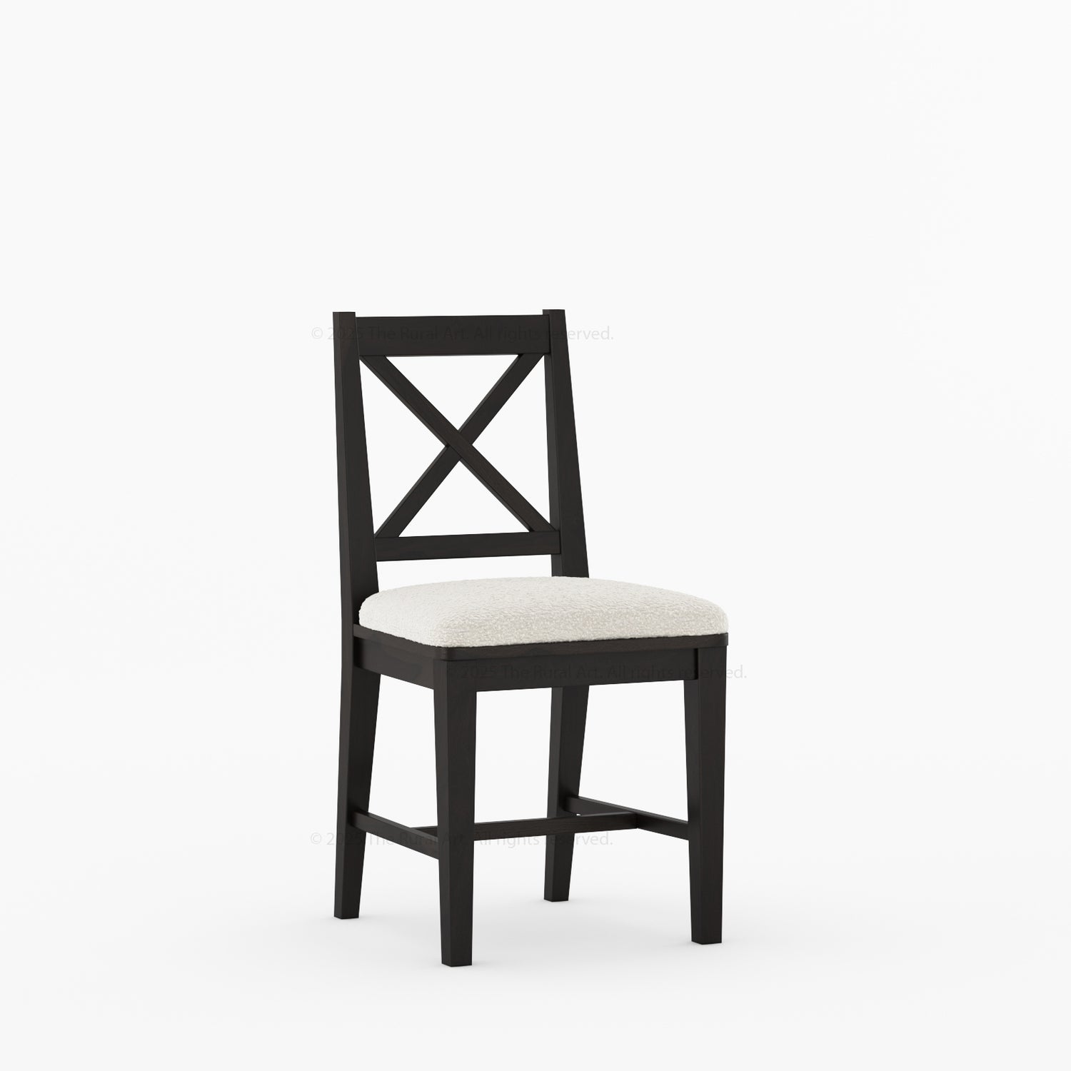Sherman Solid Wood Black Dining Table and Chair Set for 4, 6, 8, 10, 12 People