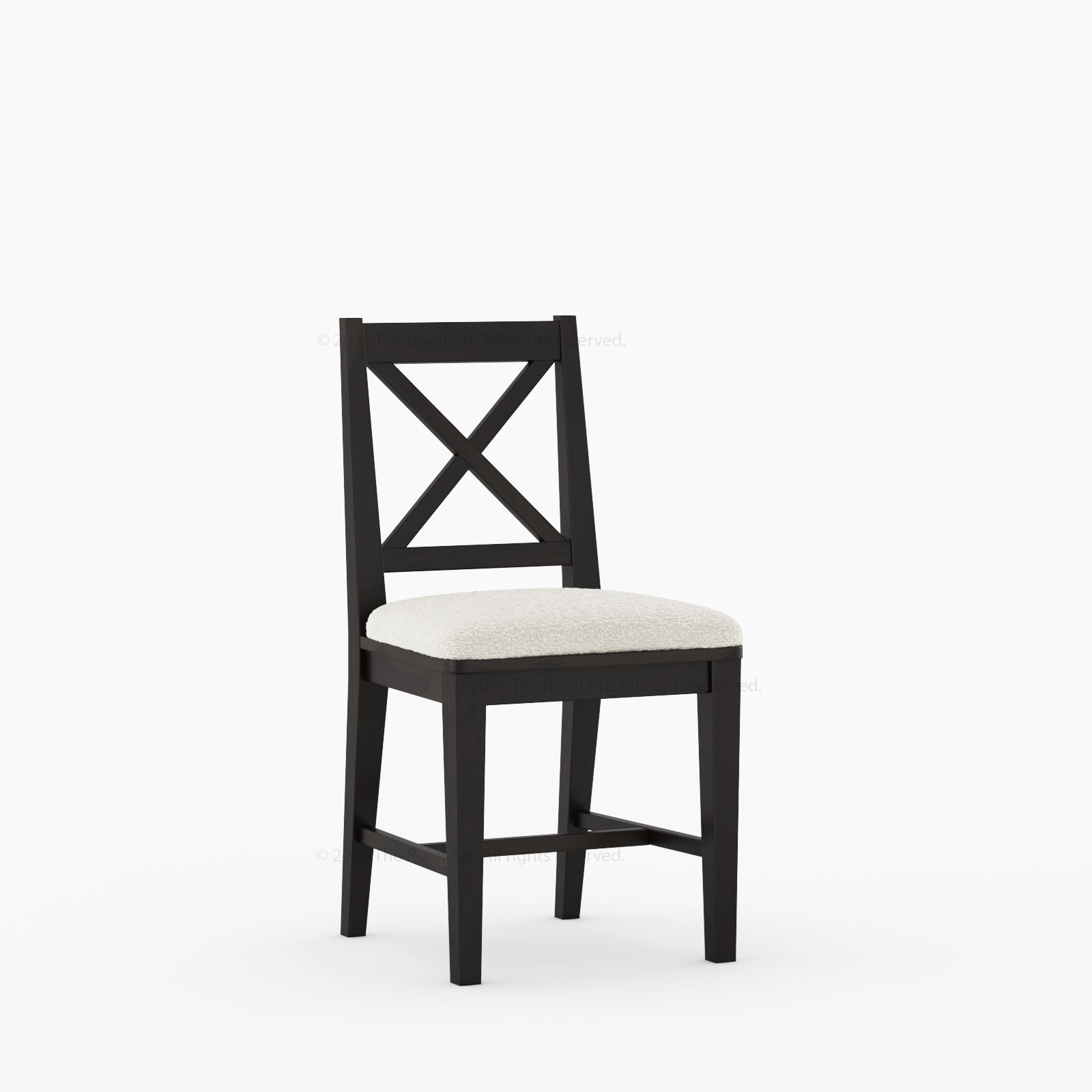 Sherman Solid Wood Black Dining Table and Chair Set for 4, 6, 8, 10, 12 People