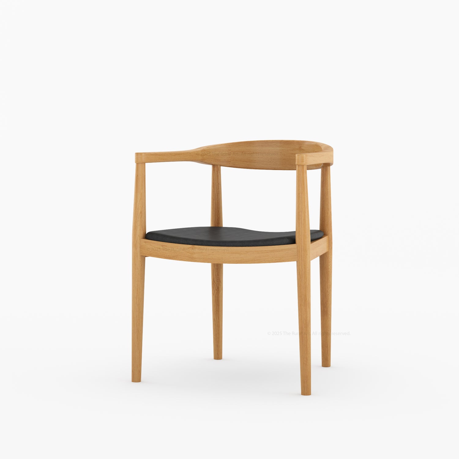 Lexington Solid Wood Dining Chair with Upholstered Seat