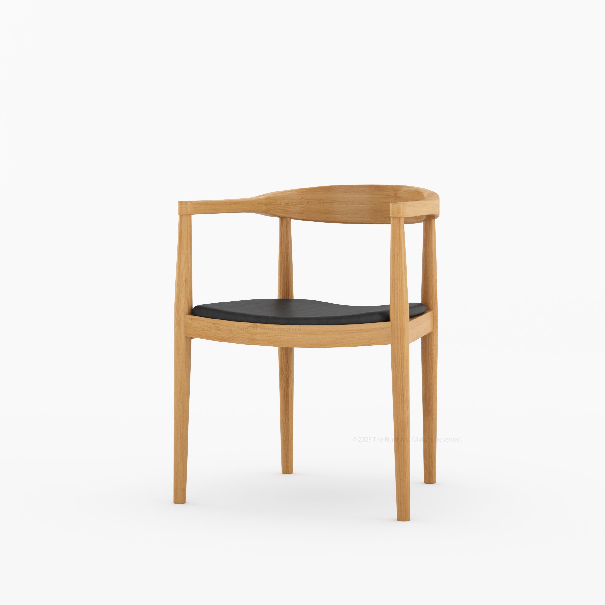 Lexington Solid Wood Dining Chair with Upholstered Seat
