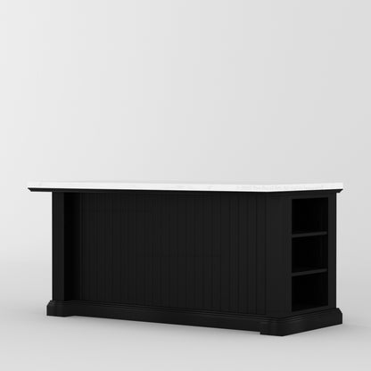 Chester Solid Wood Panelled Kitchen Island