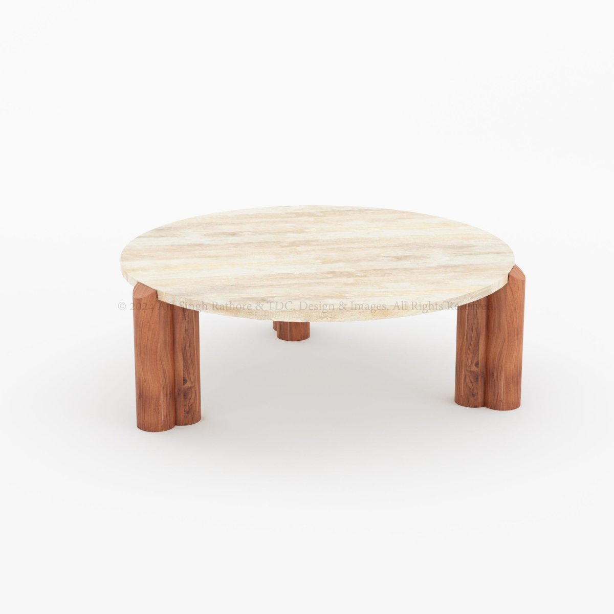 Seattle Marble Top Coffee Table