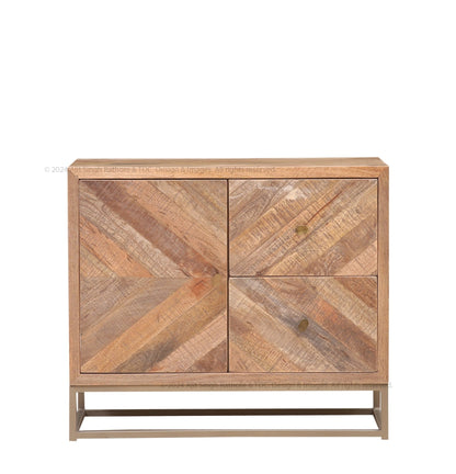 Albany Rustic Solid Wood TV Media Console