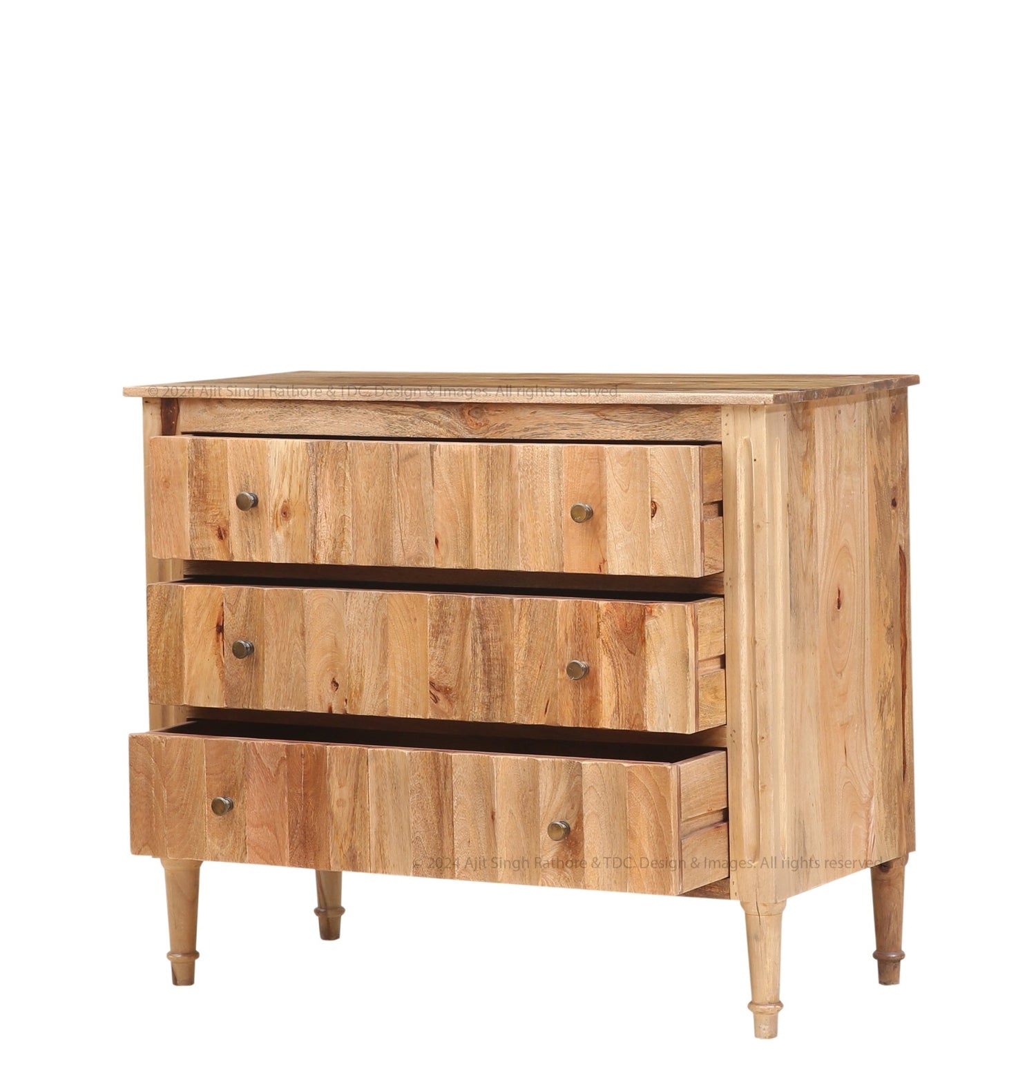 Millburn Industrial Chest of Drawers