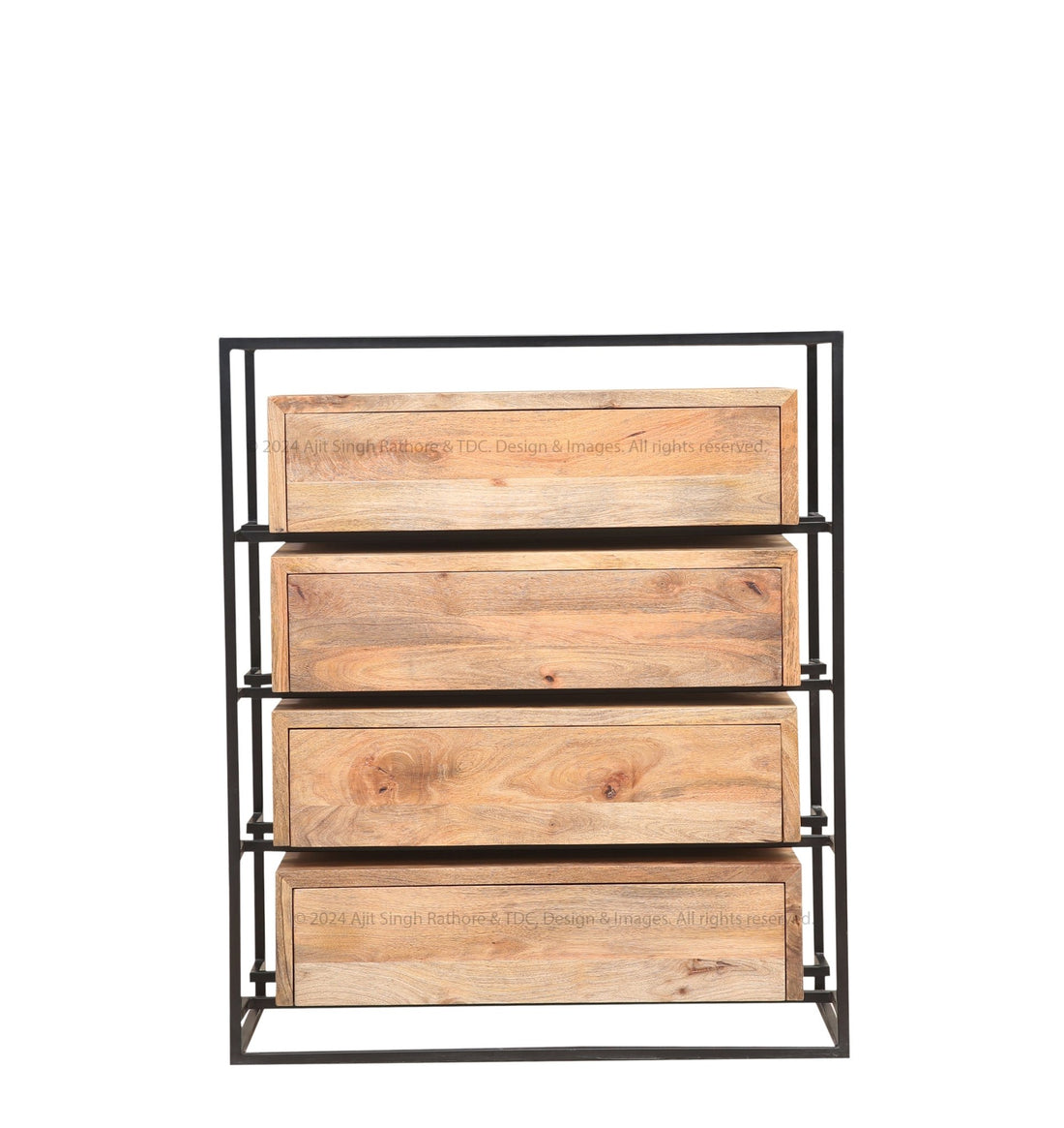 Victoria Industrial Chest of Drawers