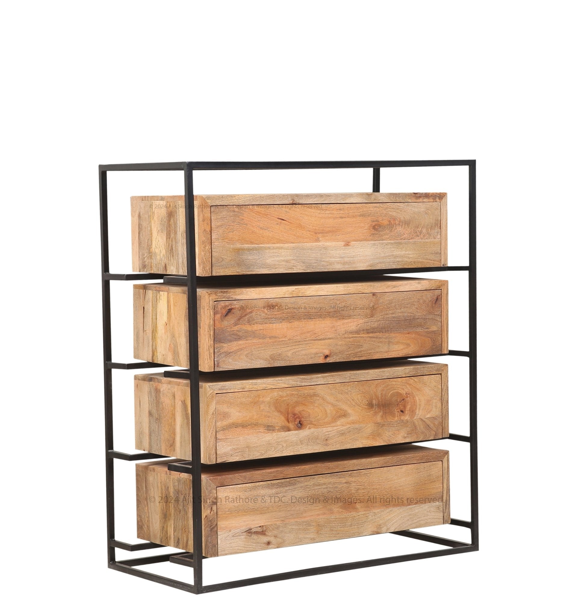 Victoria Industrial Chest of Drawers