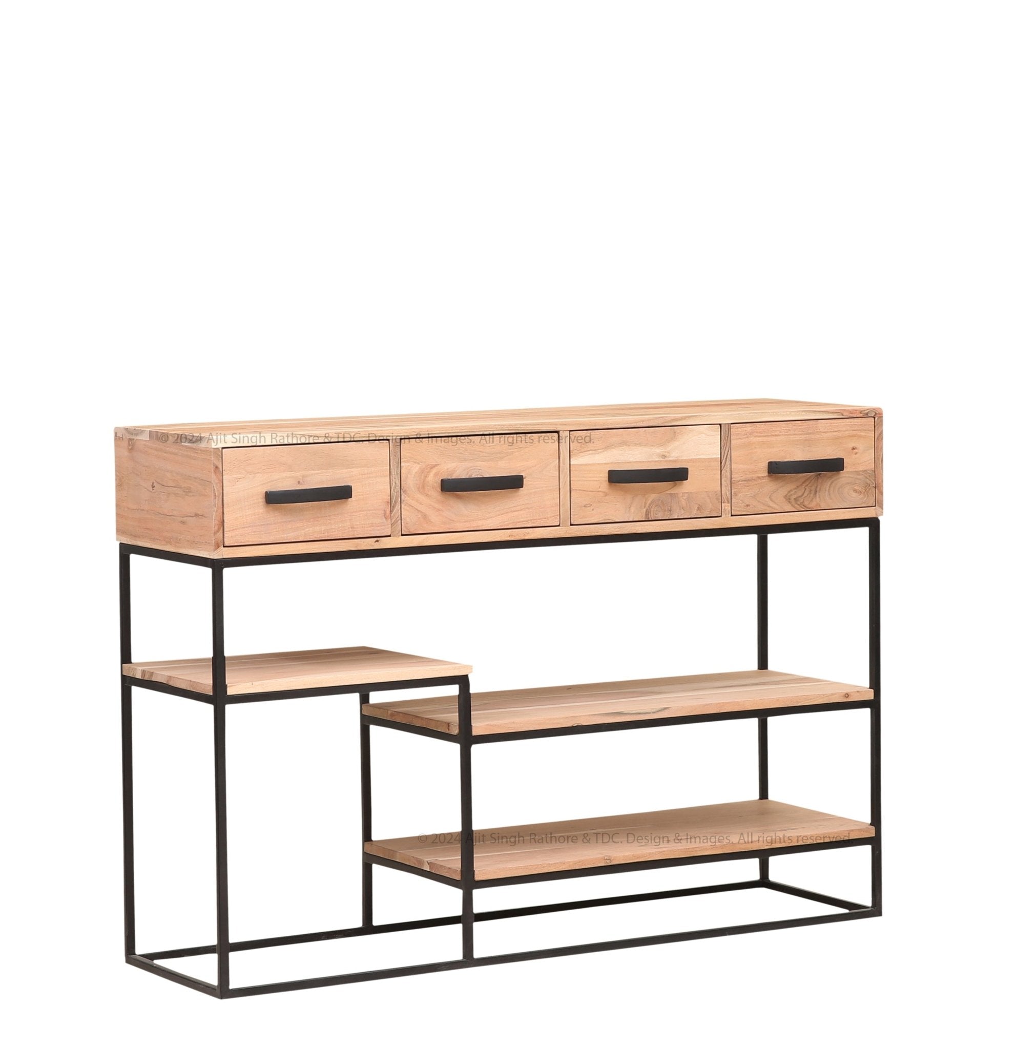 Potsdam Industrial Console Table