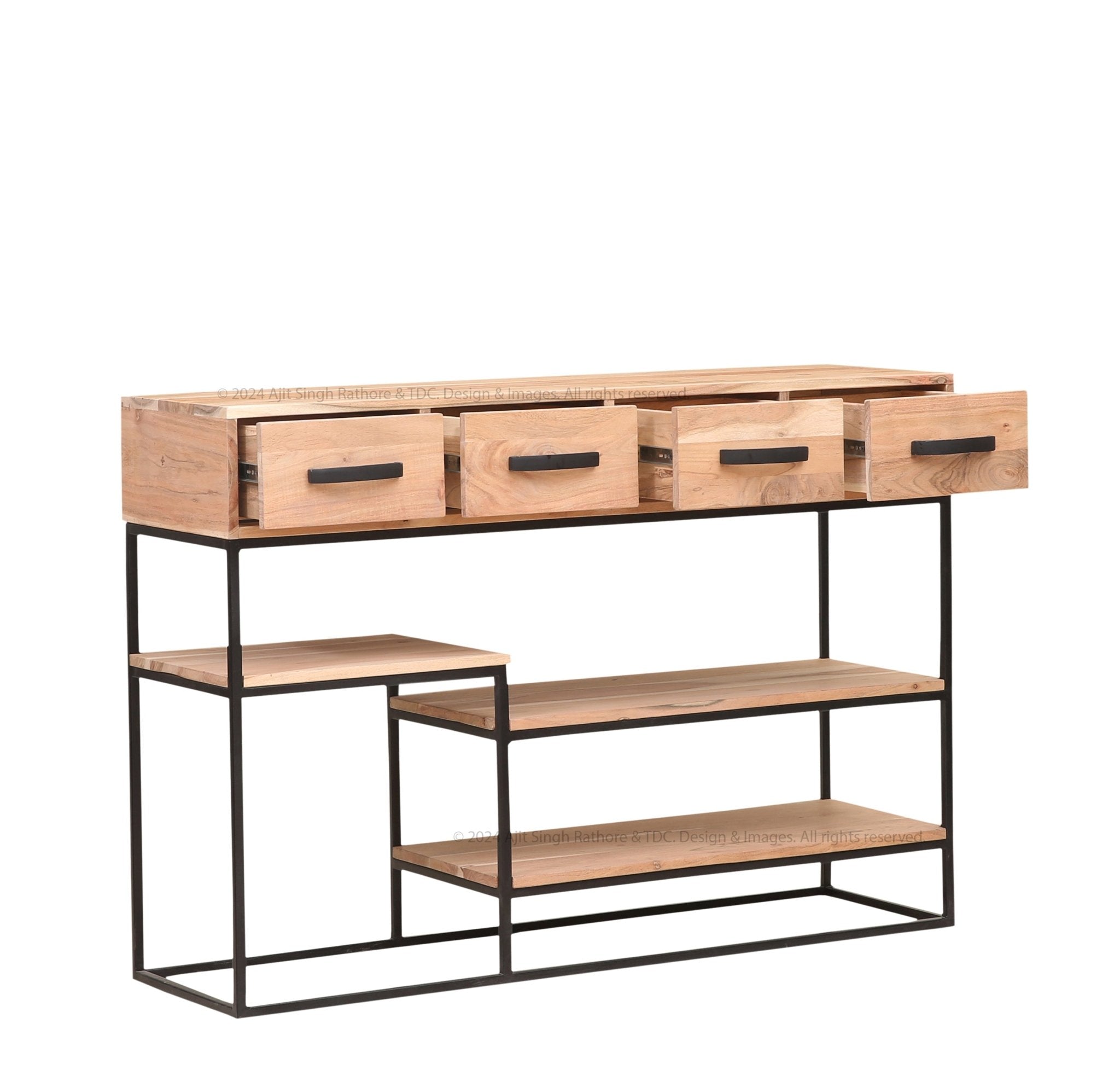 Potsdam Industrial Console Table