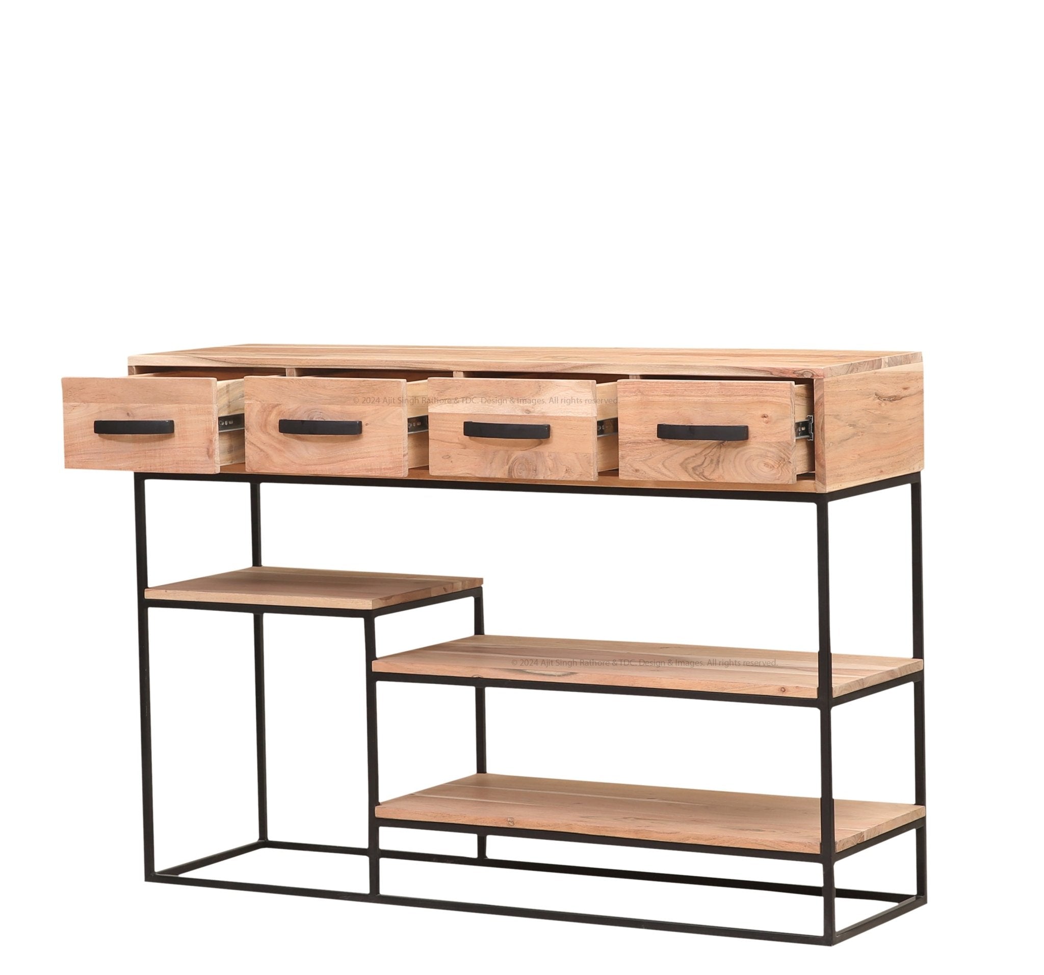 Potsdam Industrial Console Table