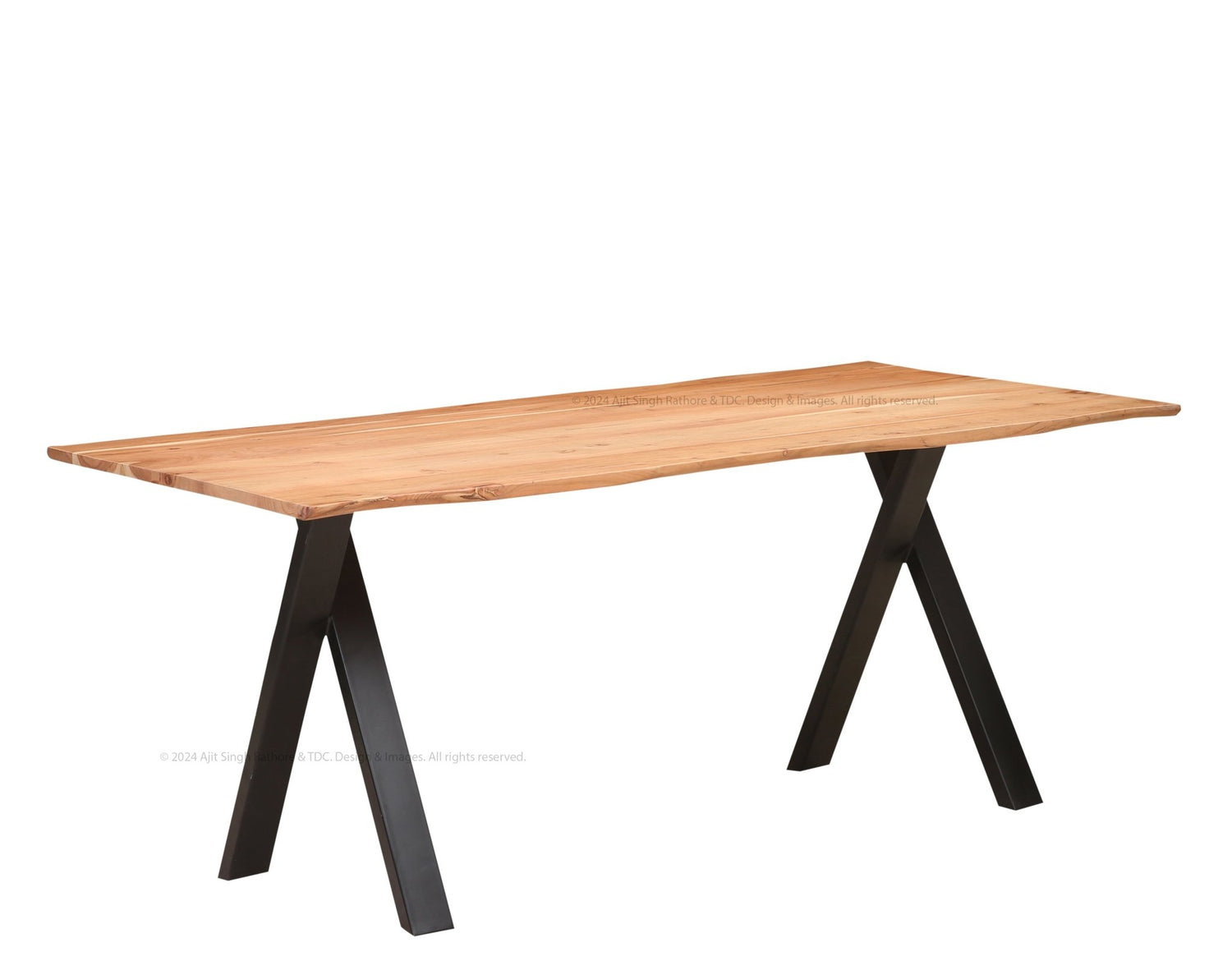 Newburgh - Solid Wood Live Edge Dining Table