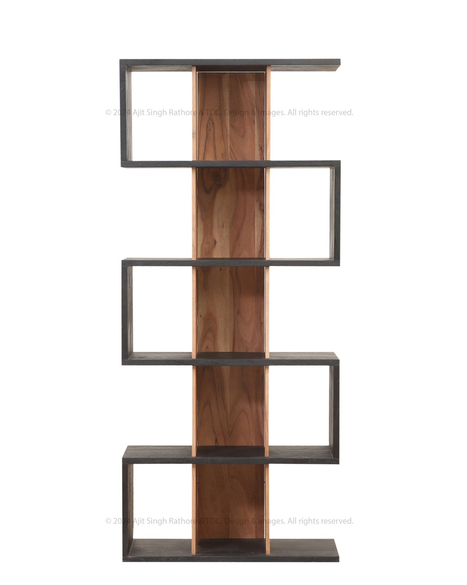 Windsor Contemporary Solid Wood Bookshelf