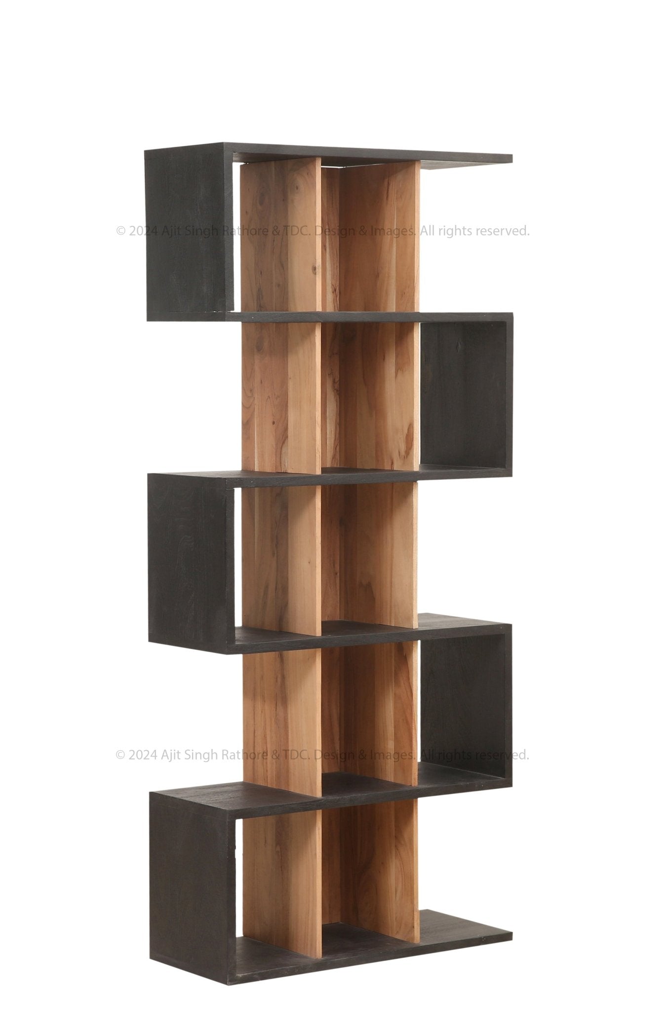 Windsor Contemporary Solid Wood Bookshelf