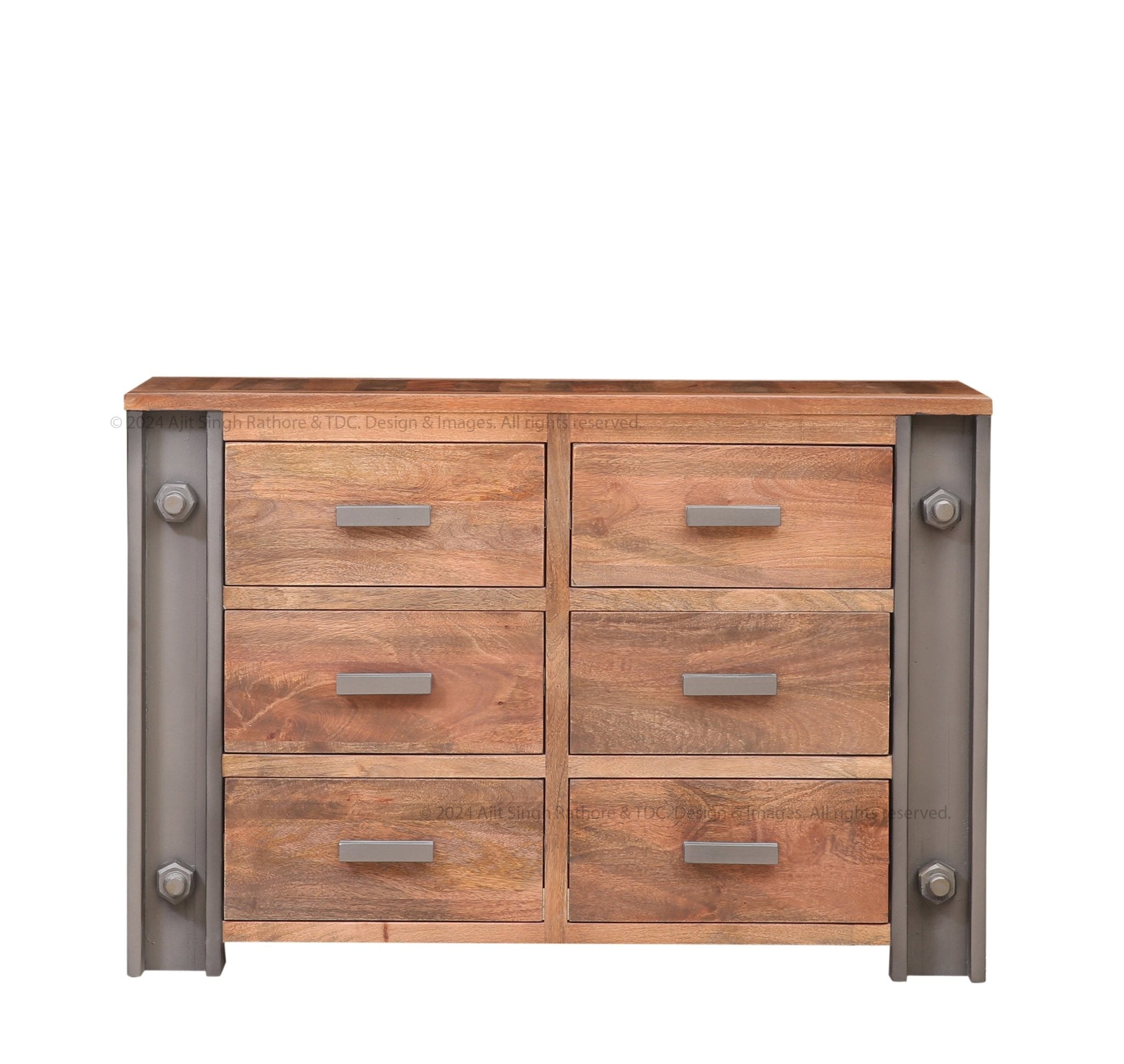 Camden Woodsteel Charm Chest of Drawers