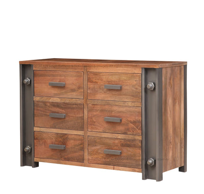 Camden Woodsteel Charm Chest of Drawers