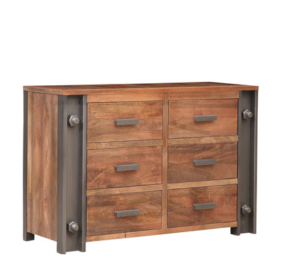 Camden Woodsteel Charm Chest of Drawers