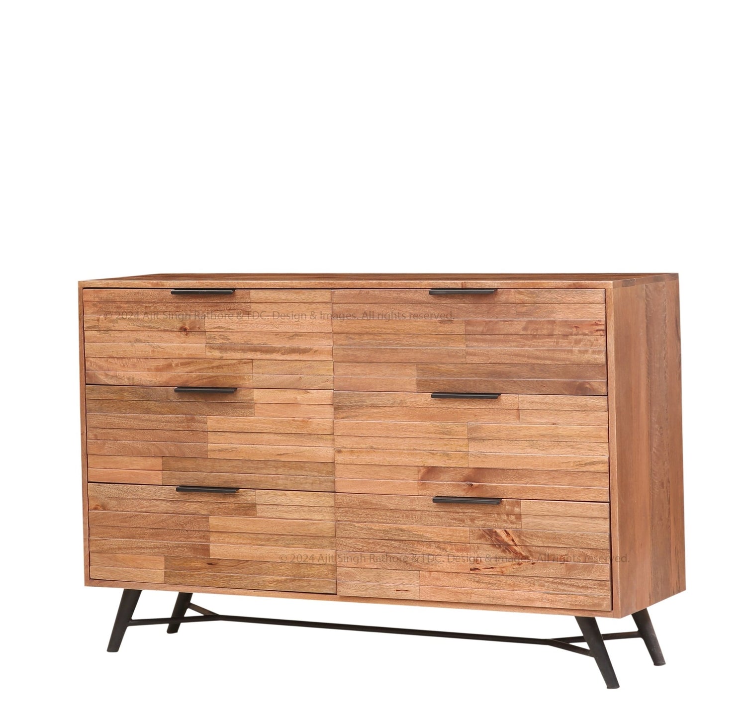 Willingboro Solid Wood Rustic Dresser