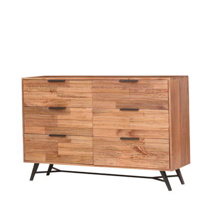 Willingboro Solid Wood Rustic Dresser