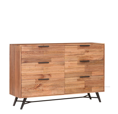 Willingboro Solid Wood Rustic Dresser