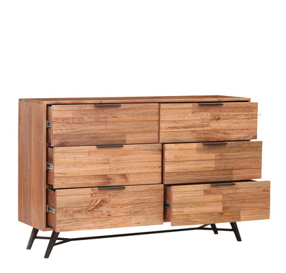 Willingboro Solid Wood Rustic Dresser