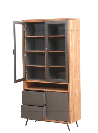 Urban Forge Industrial Bookshelf