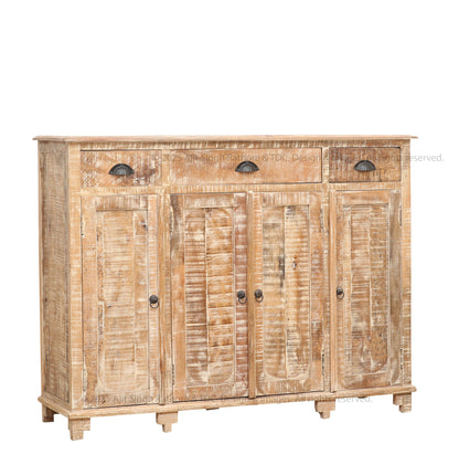 Princeton Rustic Solid Wood Tall Sideboard