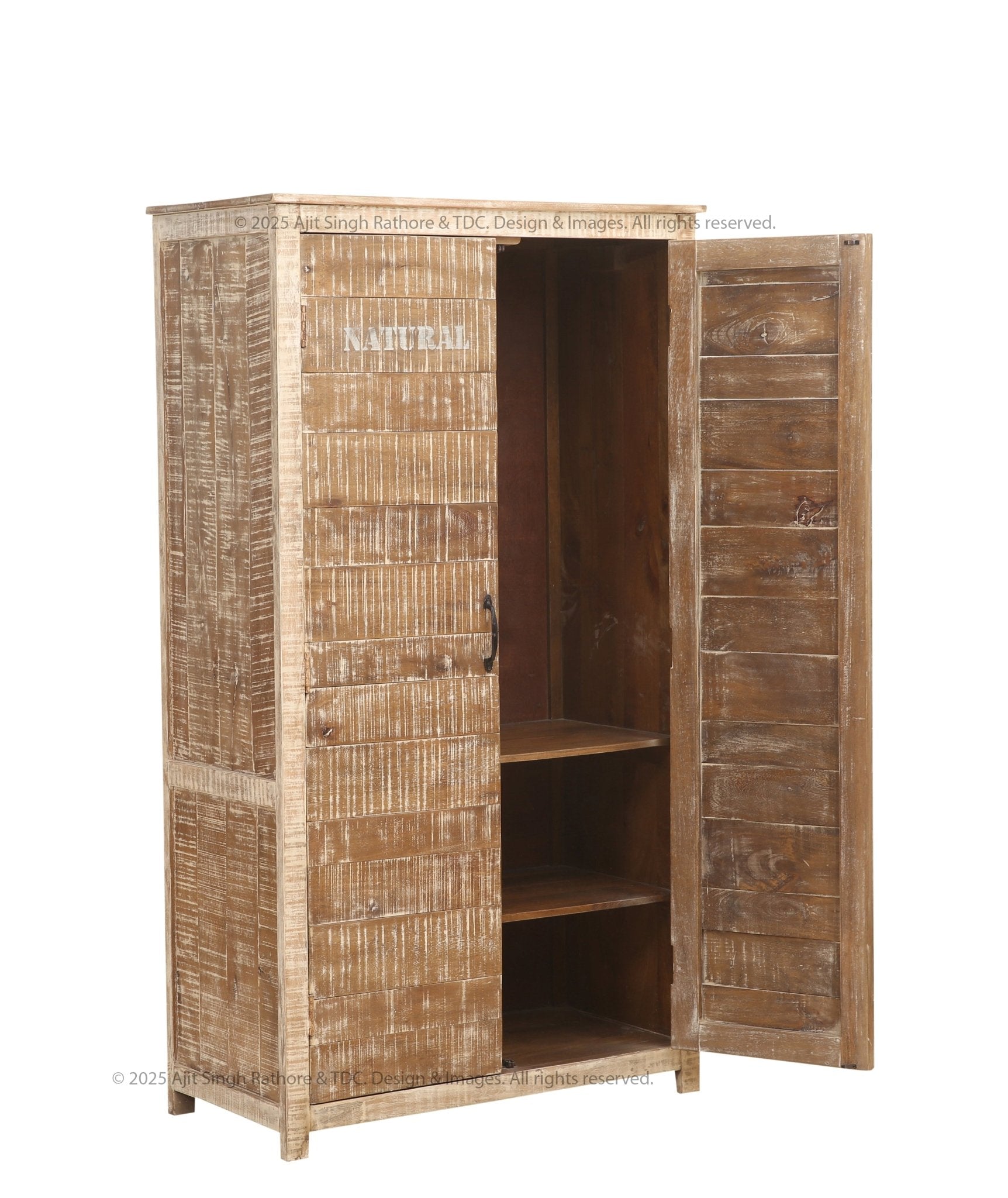 Madison Urban Edge Solid Wood Armoire