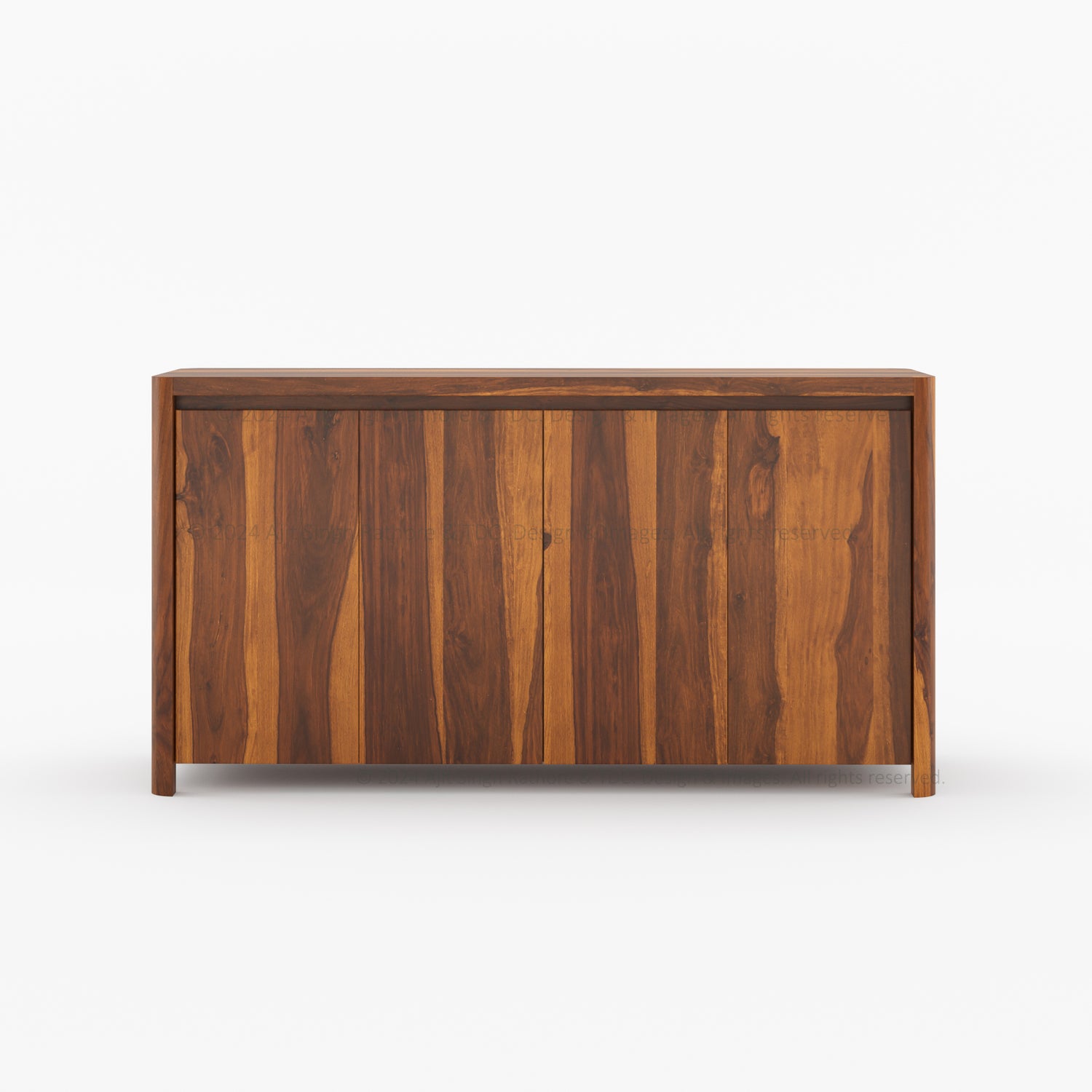 Florence Minimalist Solid Wood Sideboard