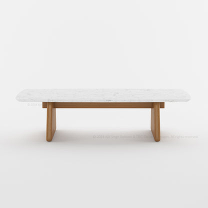 Irvine Teak Wood Dining Table