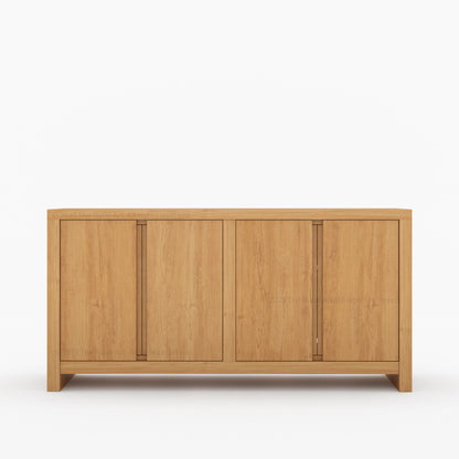 Fontana Modern Solid Wood Sideboard Buffets Cabinet