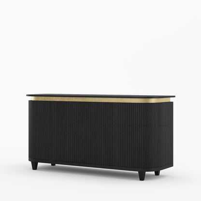 Rome Modern Solid Wood Sideboard Buffet