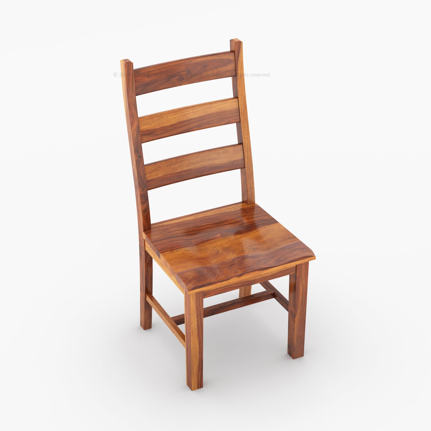 Sanford Solid Wood Dining Chair Ladder Back