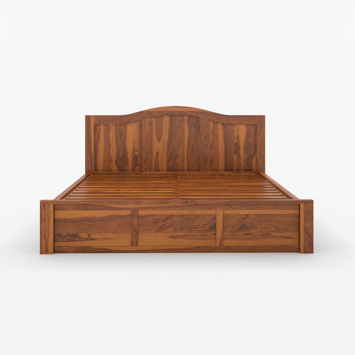 Glendale Grandeur Solid Wood Storage Bed with Headboard